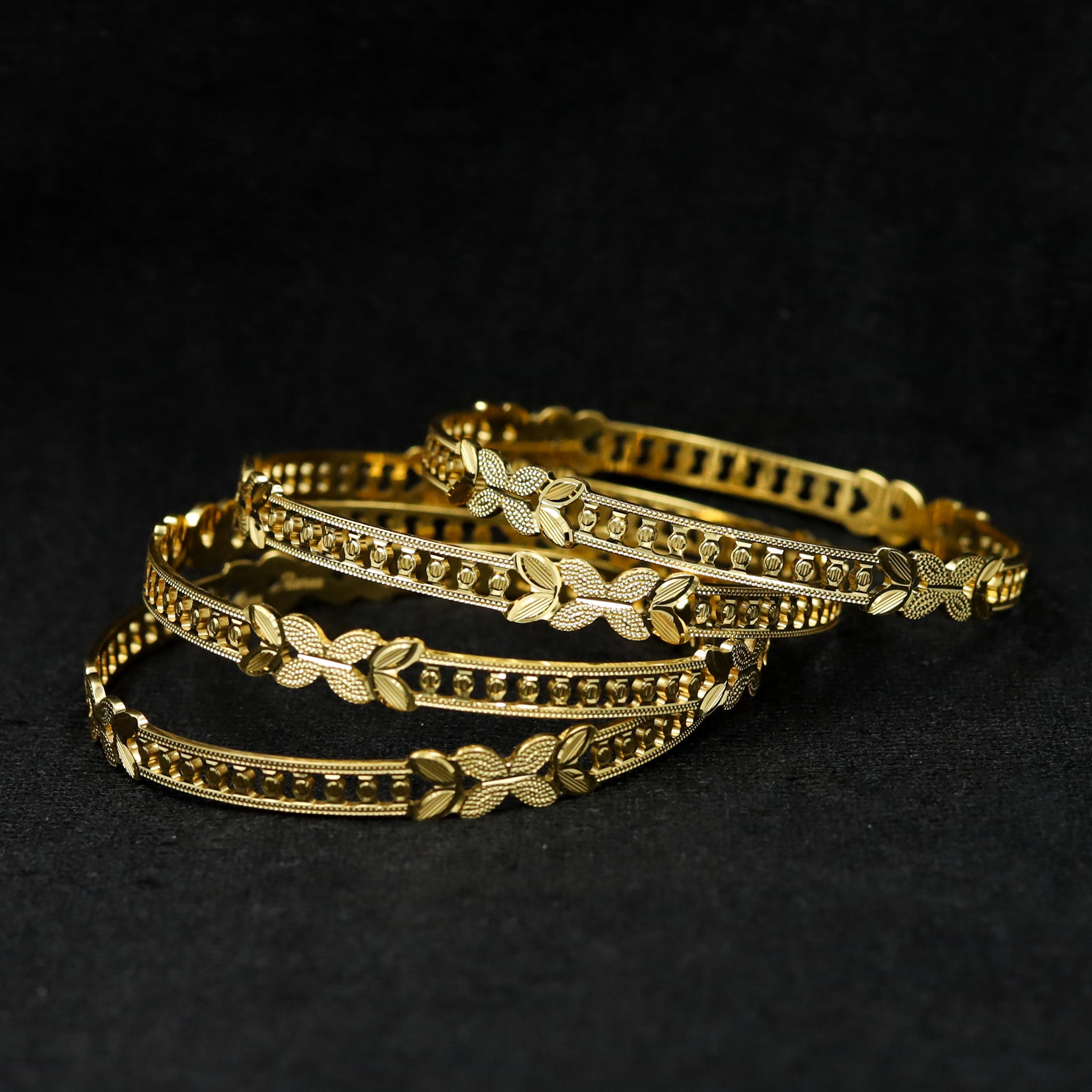 Gold Plated Bangle 11628-34