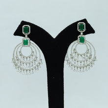 Chandbali Zircon/AD Earring 12570-28