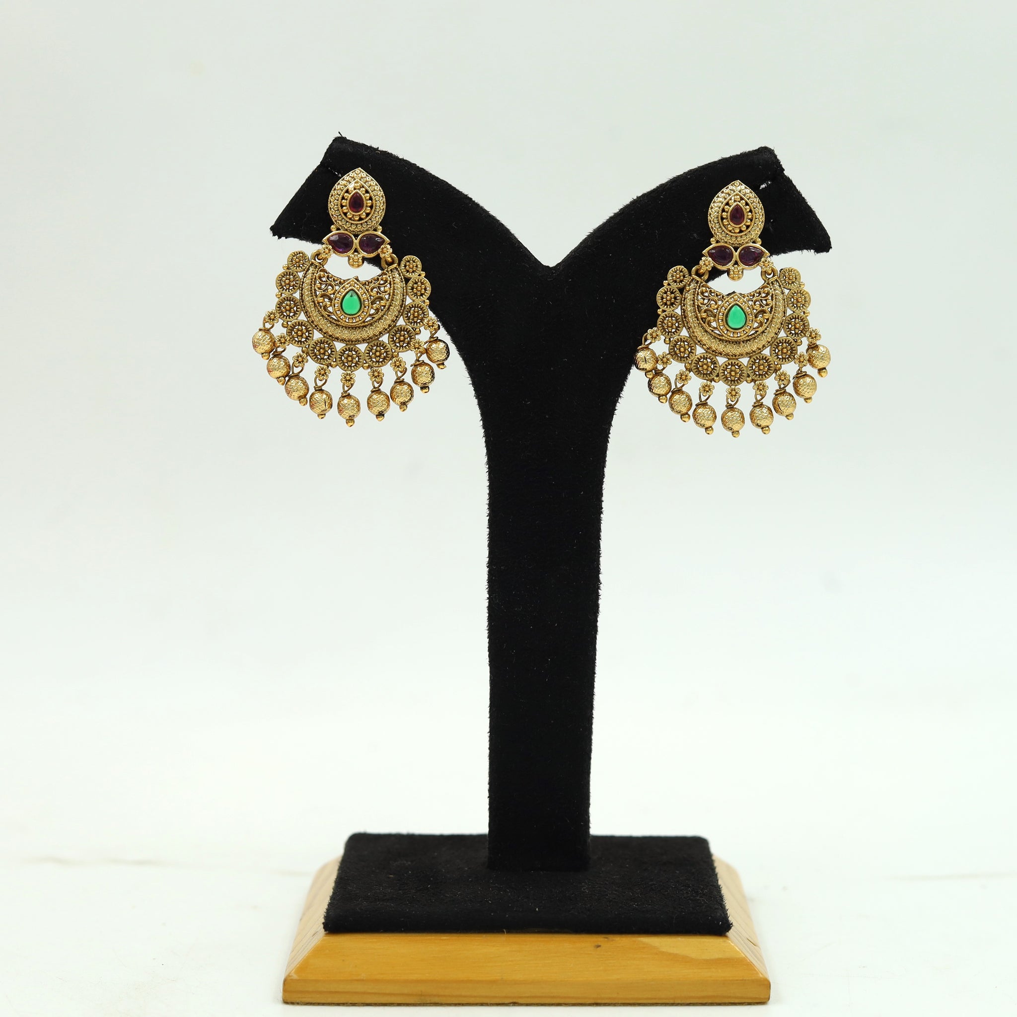 Chandbali Antique Earring 16511-31