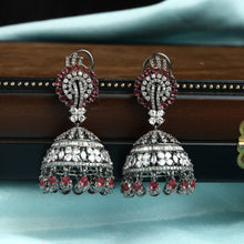 Ruby Zircon/AD Earring 18338-5520