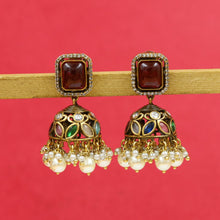 Jhumki Kundan Earring 18340-28