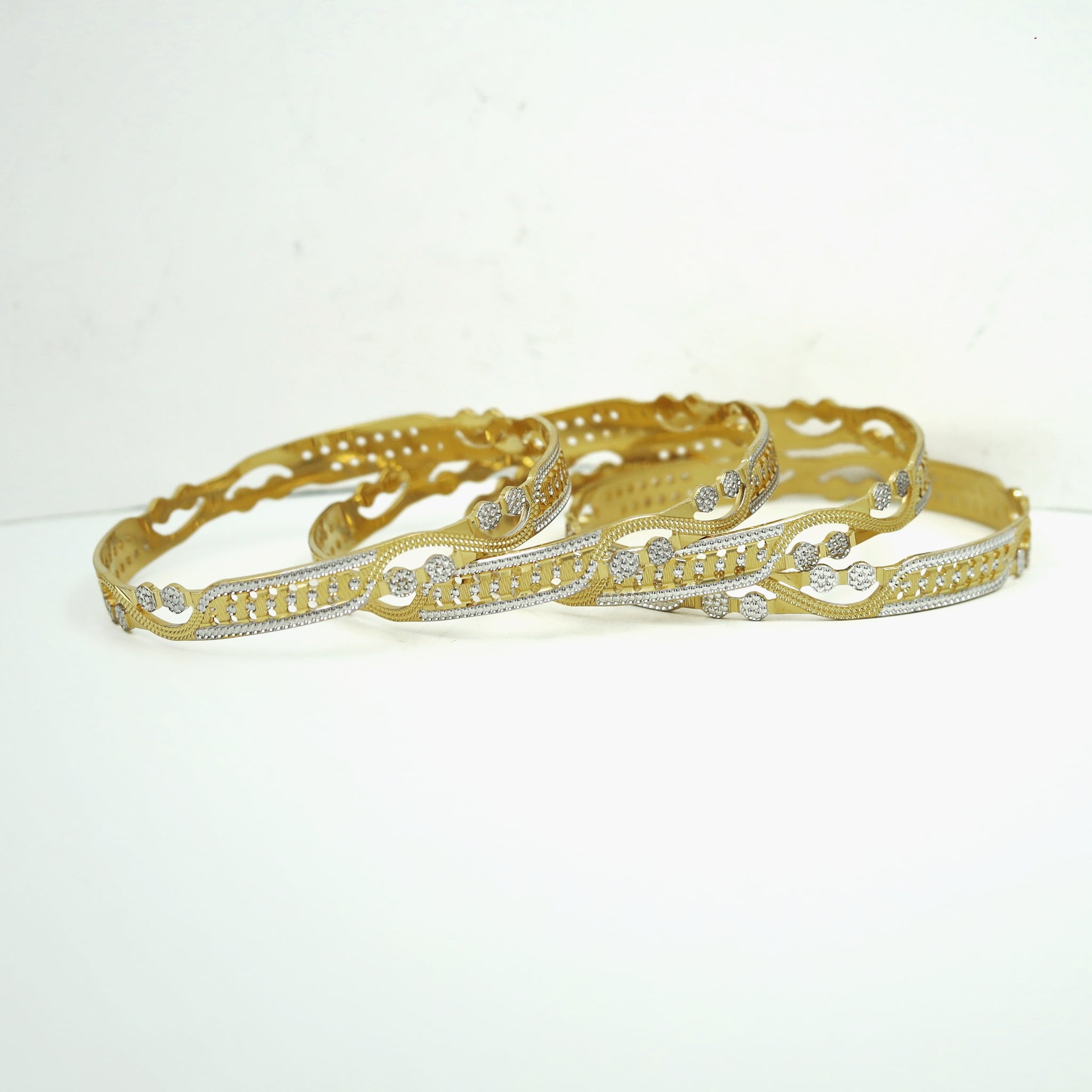 Gold Plated Bangle 11611-34