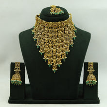 Choker Antique Necklace Set 15604-28