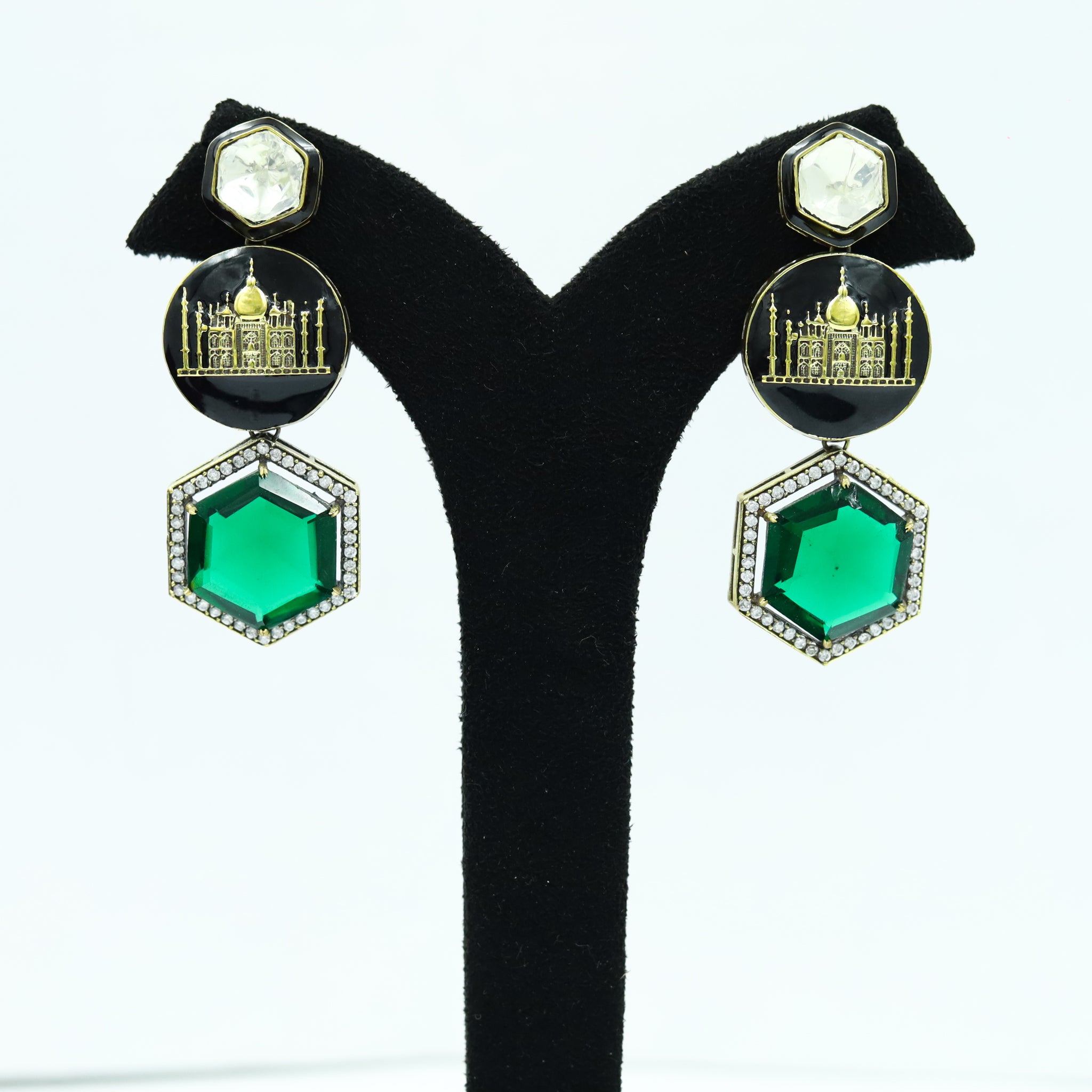 Danglers Kundan Earring 12901-31