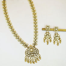 Long Neck Antique Necklace Set 19287-28