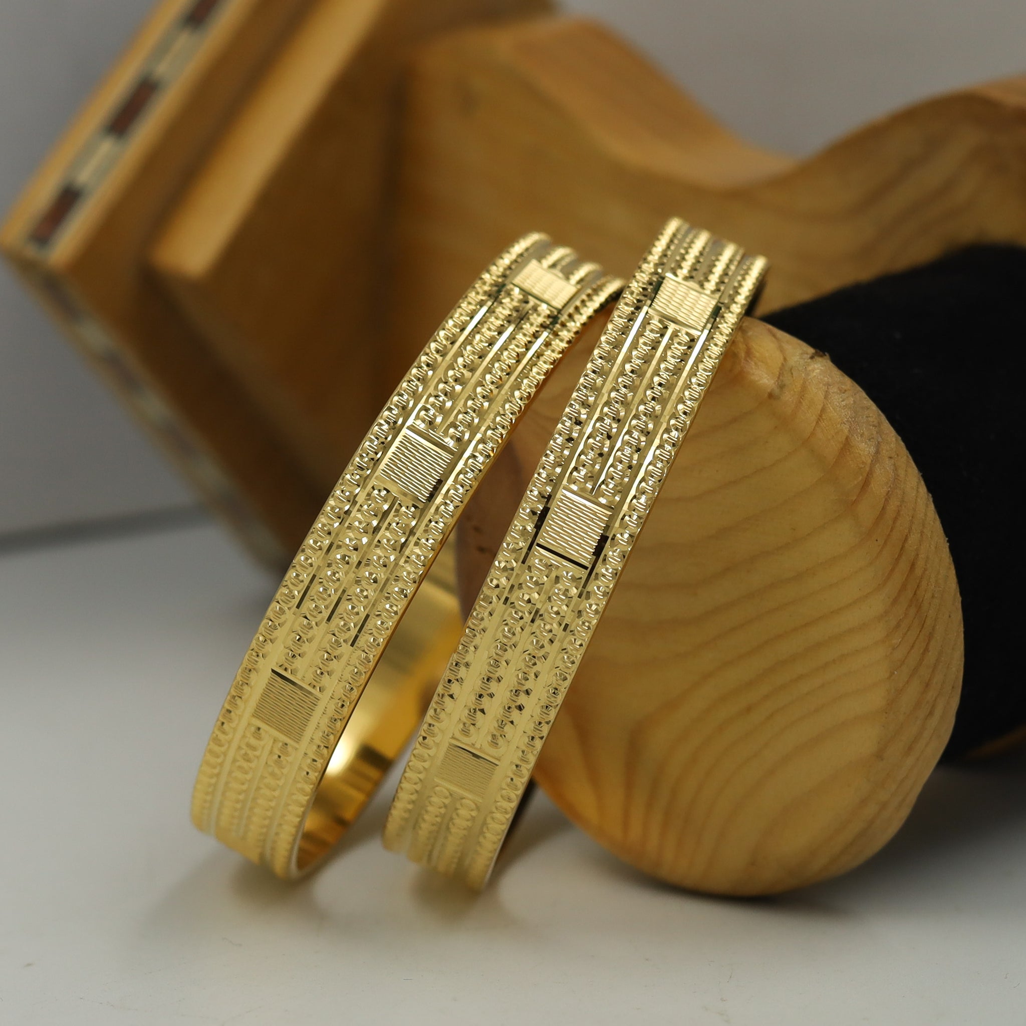 Gold Plated Bangle 11614-34