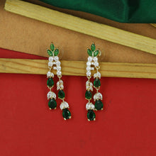 Danglers Zircon/AD Earring 16540-31
