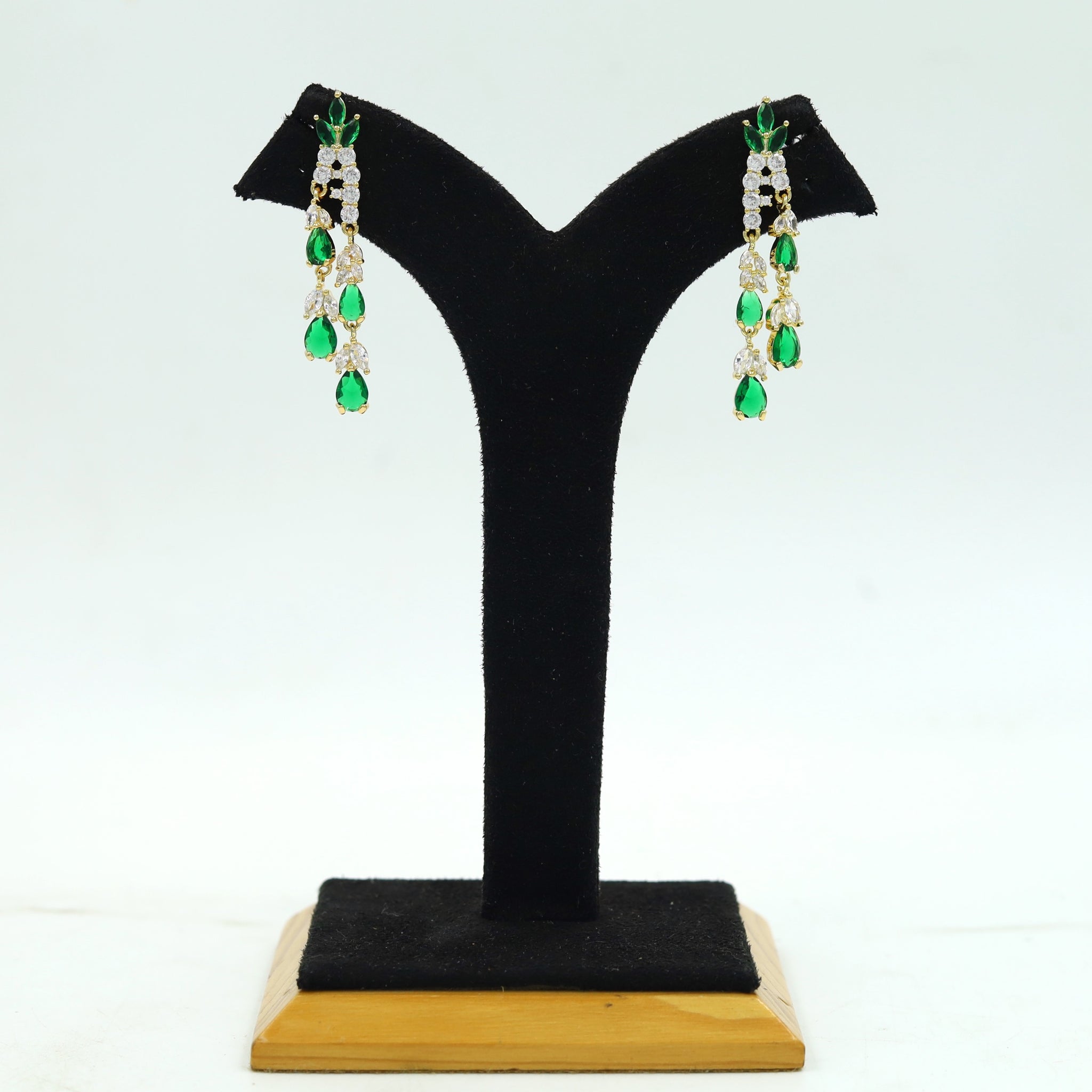 Danglers Zircon/AD Earring 16540-31