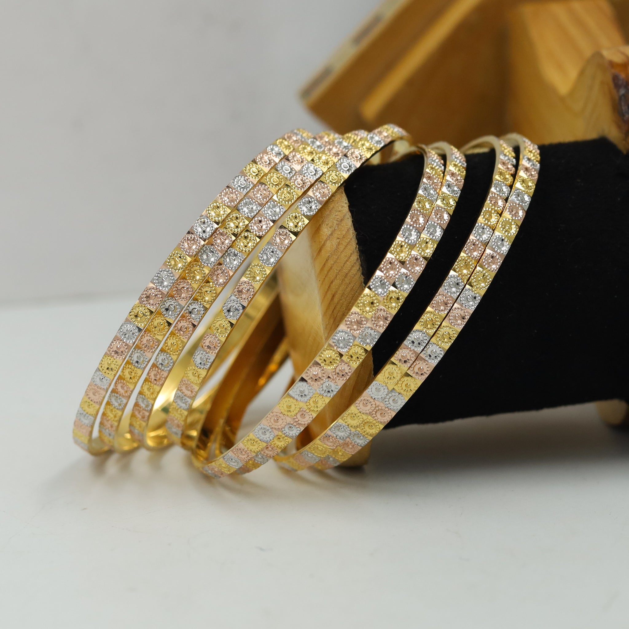 Gold Plated Bangle 11623-34