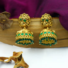 Jhumki Antique Earring 12358-28