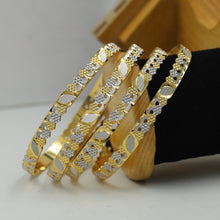 Gold Plated Bangle 11613-34