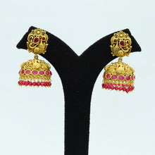 Jhumki Antique Earring 12358-28