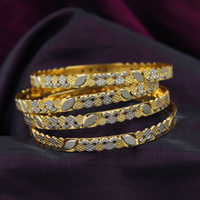 Gold Plated Bangle 11613-34