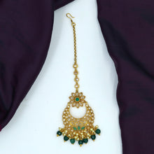 Green Maang Tikka 3043-7108