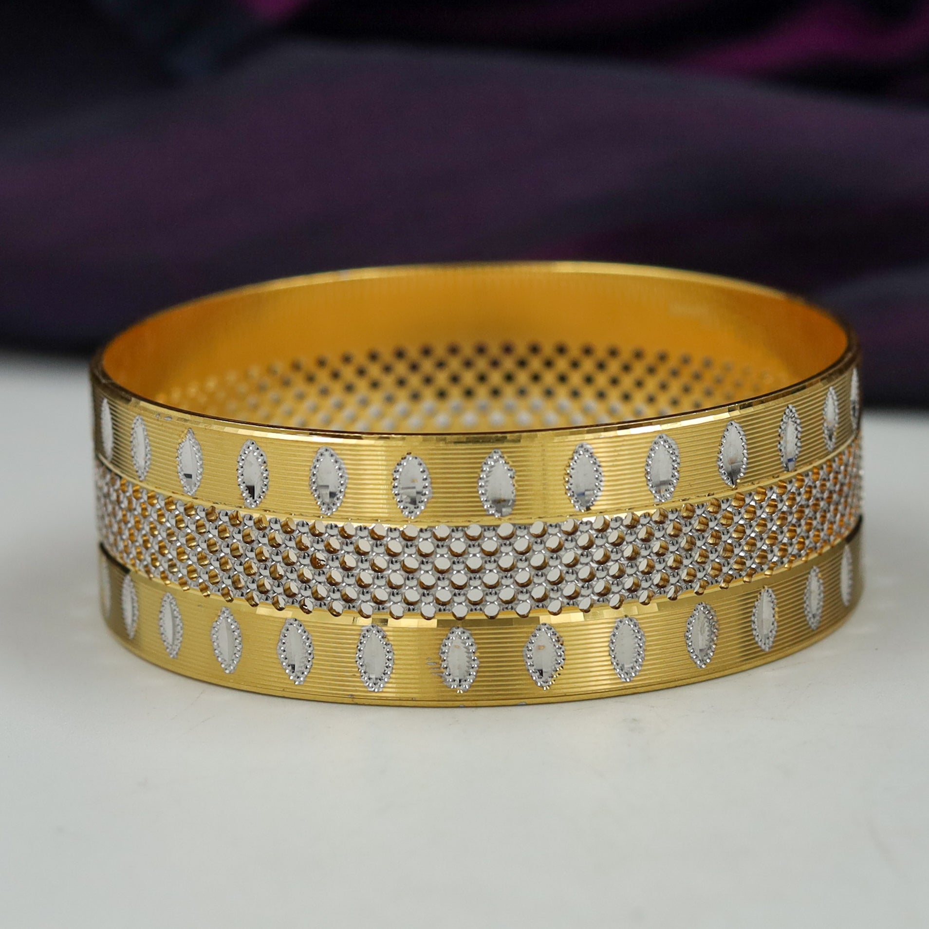 Gold Plated Bangle 11626-34