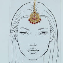 Gold Look Maang Tikka 14035-100