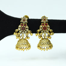 Jhumki Antique Earring 12361-28
