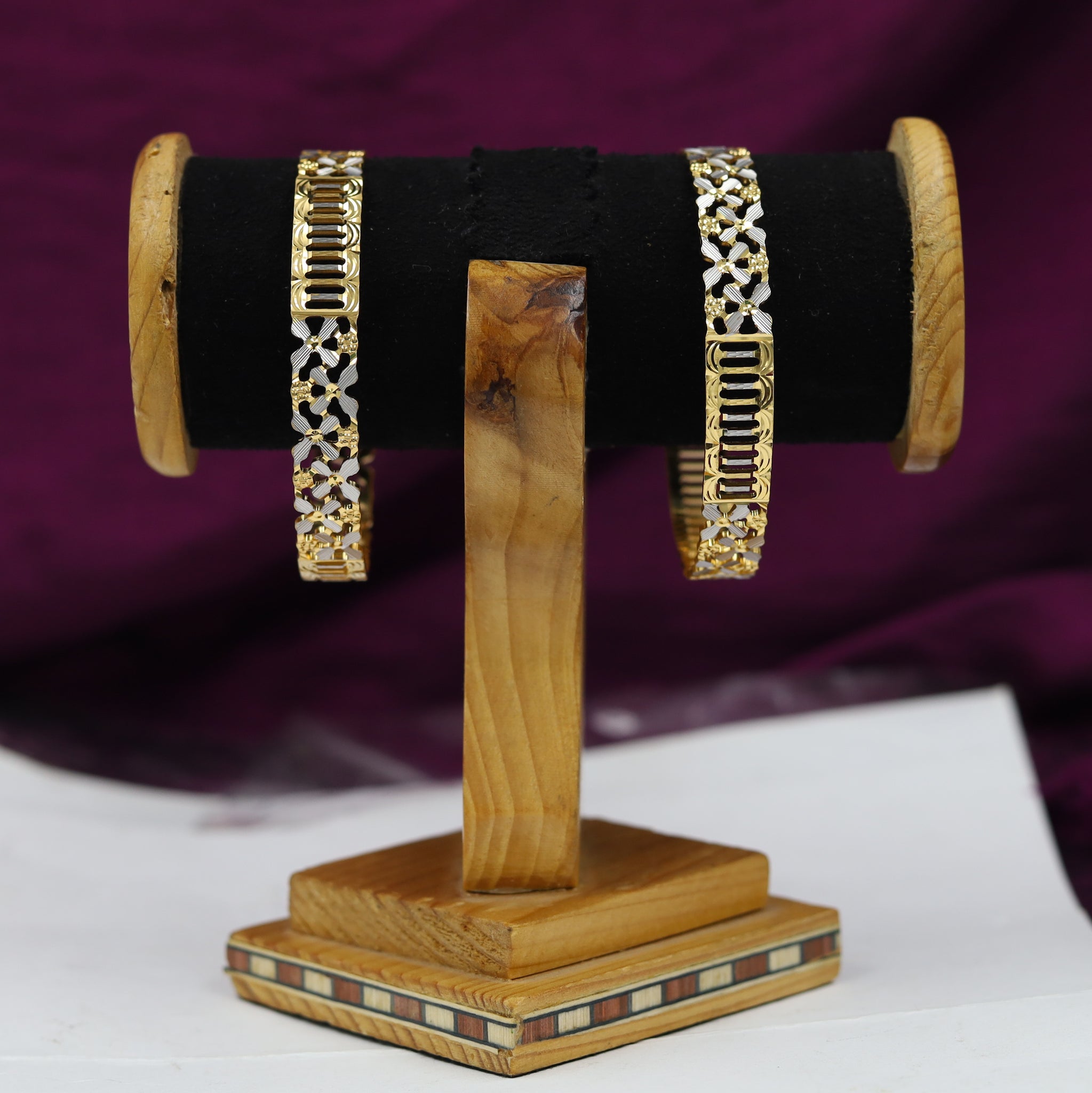 Gold Plated Bangle 11620-34