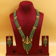 Gold Temple Pendant Set 19979-7163