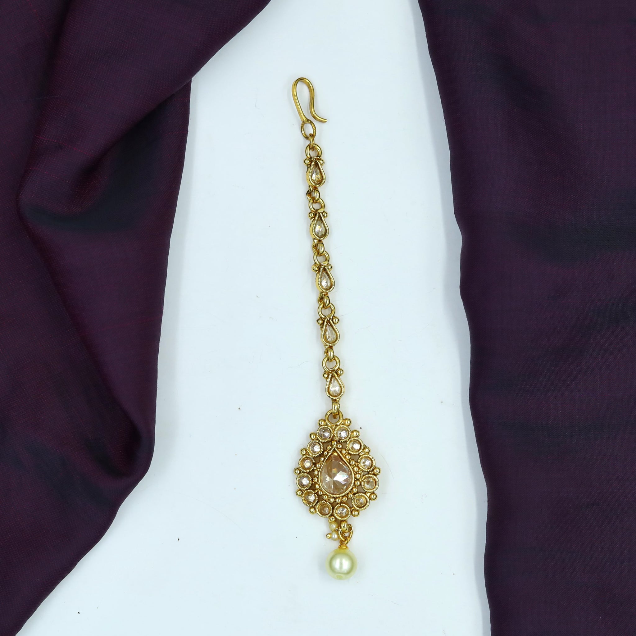 Champagne Maang Tikka 3014-7079