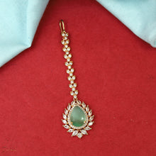 Mint Green Maang Tikka 12406-8837
