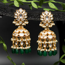 High Quality Kundan Earring 20072-7256