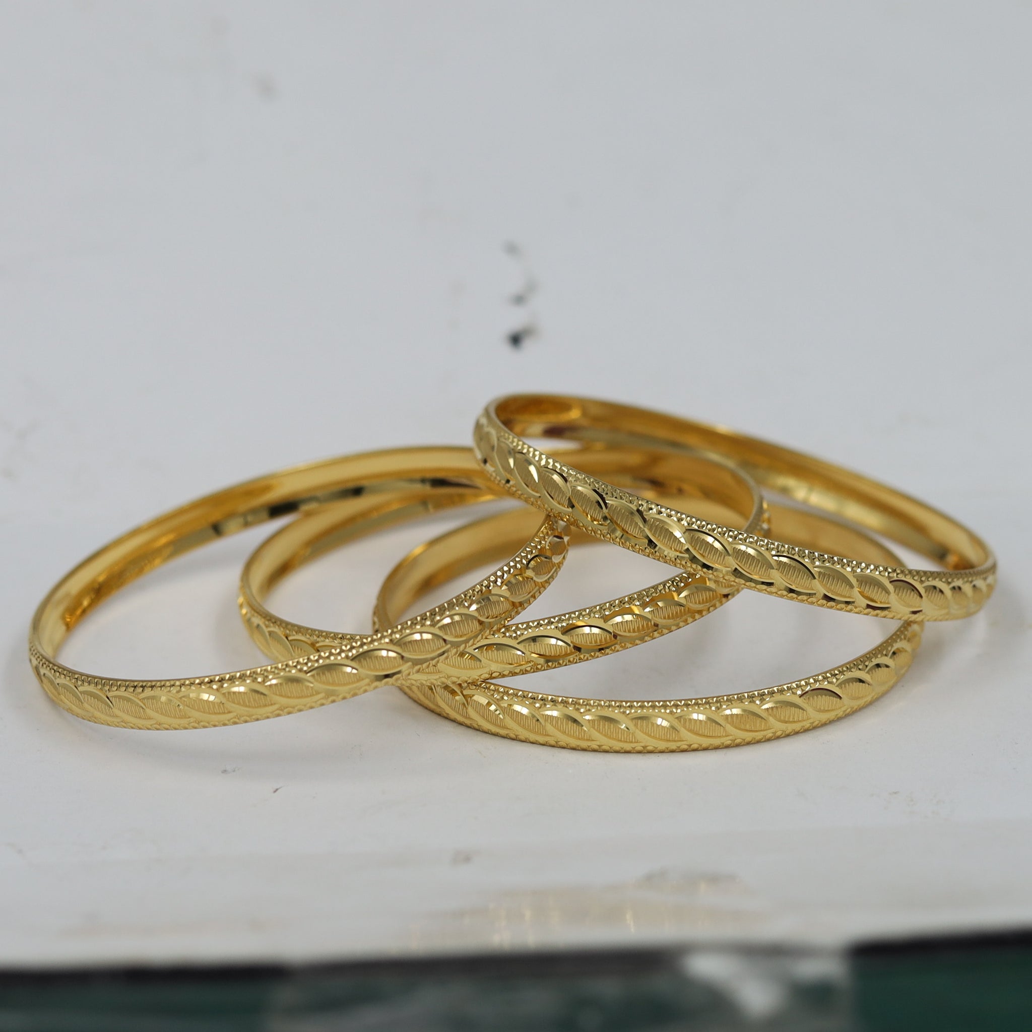 Gold Plated Bangle 11617-34