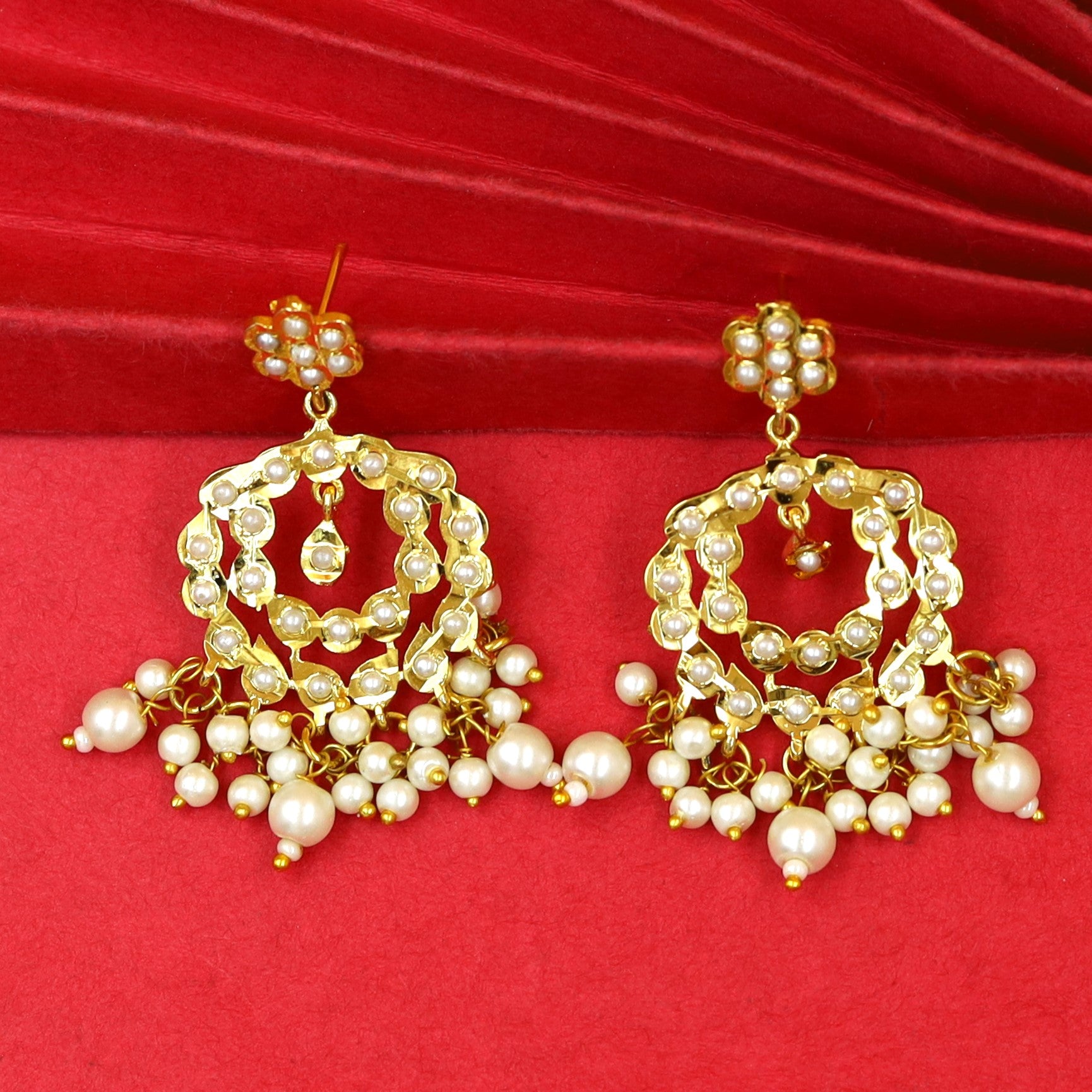 Chandbali Jadau Earring 18608-65