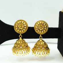 Jhumki Antique Earring 12342-28