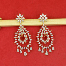 3 Line Layered Zircon/AD Necklace Set 19345-69