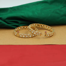 Kundan Bangles 10103-4