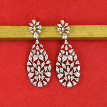 Round Neck Zircon/AD Necklace Set 19531-08