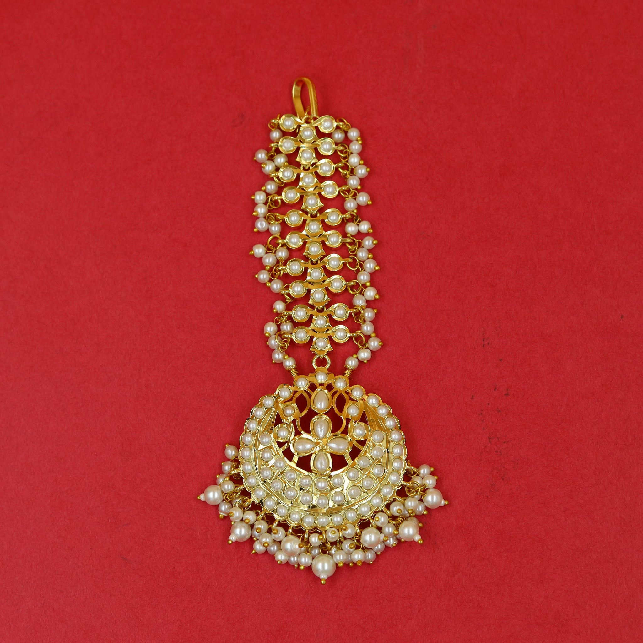 Bridal Jadau Maang Tikka 18613-65