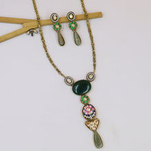 Sabyasachi Inspired Heavy Kundan Pendant Set 18953-42