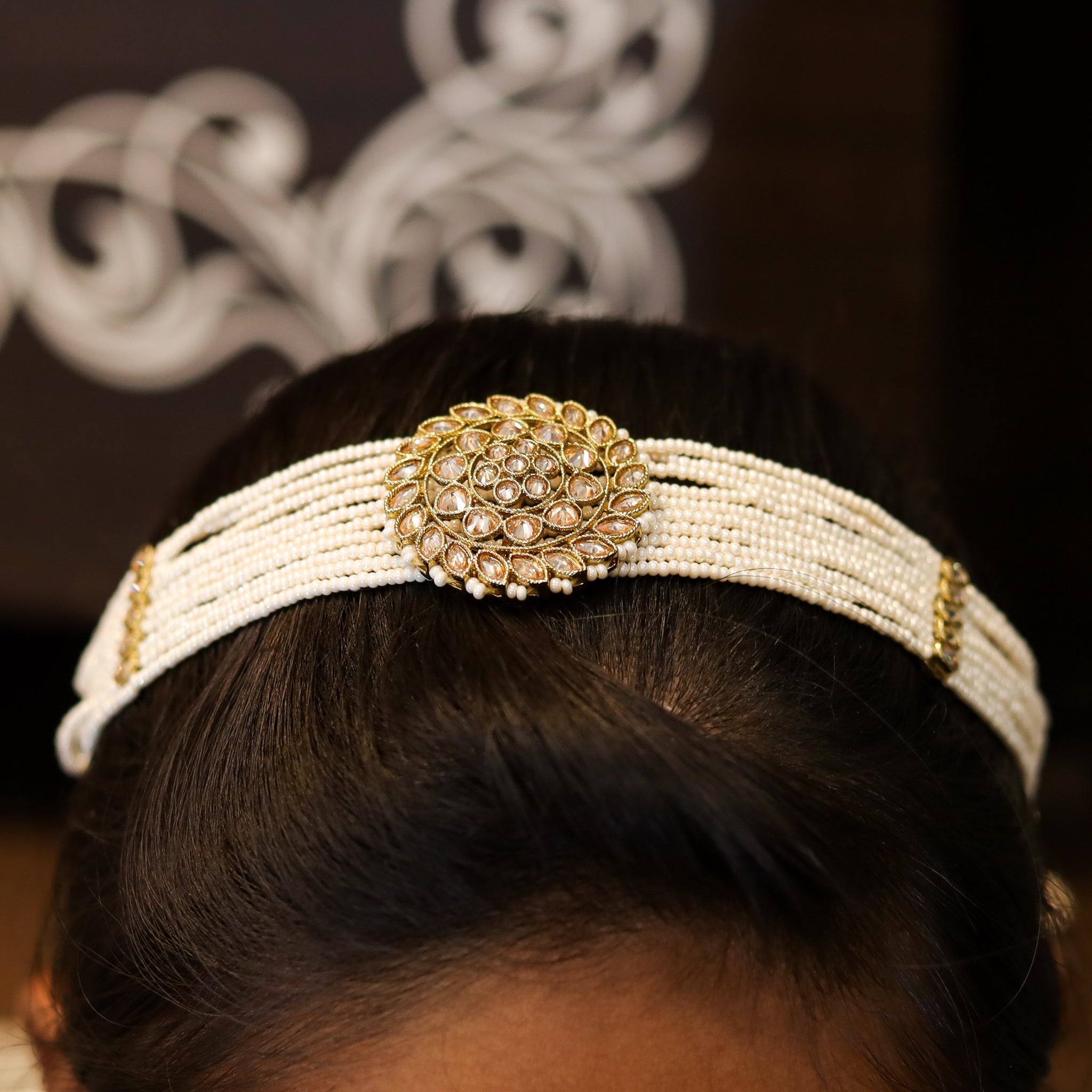 Gold look mehandi Polish  Sheeshfool 3783-28