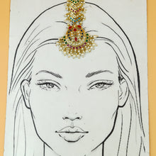 Bridal Jadau Maang Tikka 18614-65