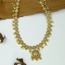 Long Neck Antique Necklace Set 12093-28