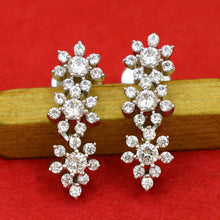 Round Neck Zircon/AD Necklace Set 19373-69