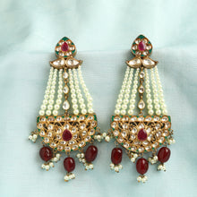 Ruby Kundan Earring 5679-9744