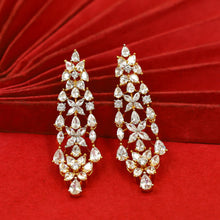 Round Neck Zircon/AD Necklace Set 19354-69