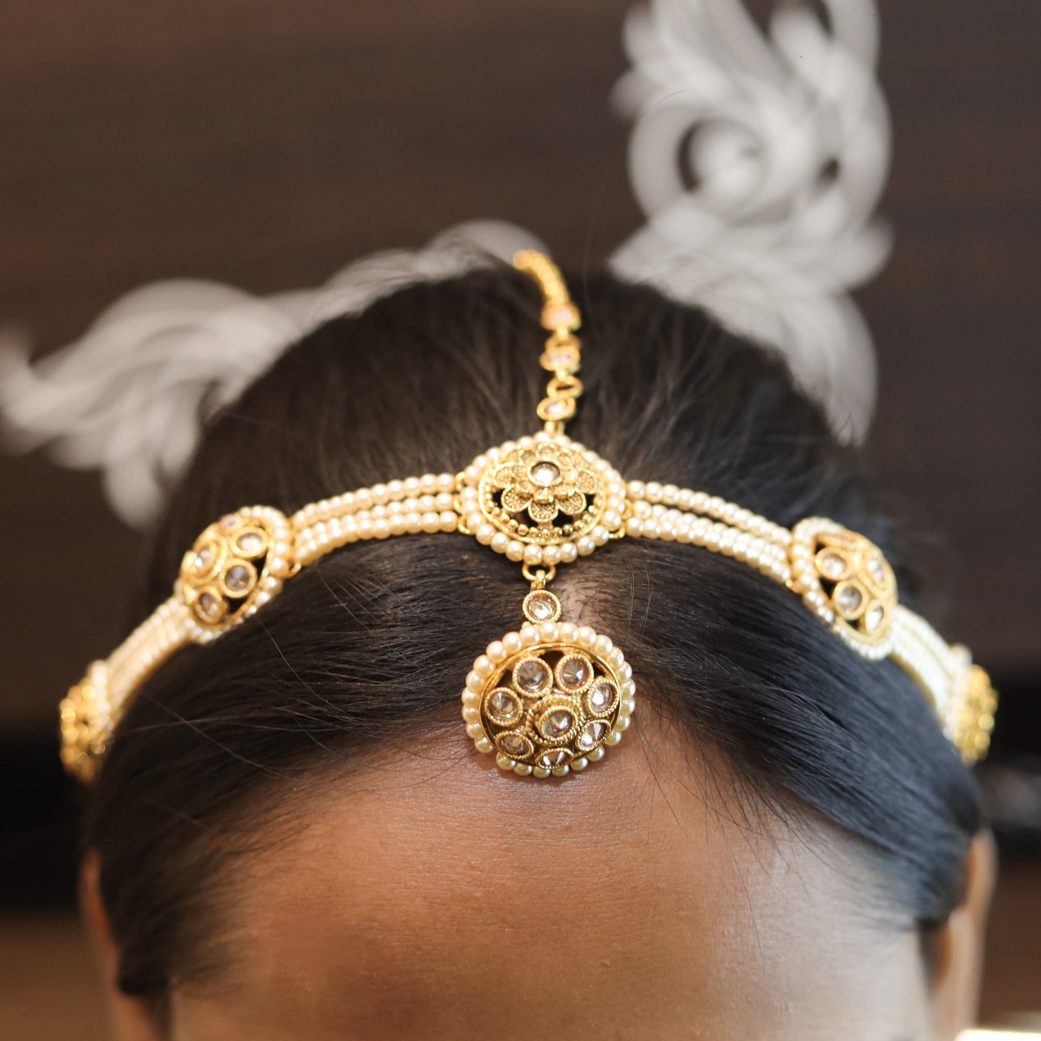 Gold look Seeshphool 18317-5499