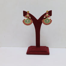 Sabyasachi Inspired Round Neck Kundan Necklace Set 18714-87