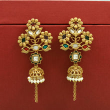 Sabya Inspired Danglers Kundan Earring 21424-96