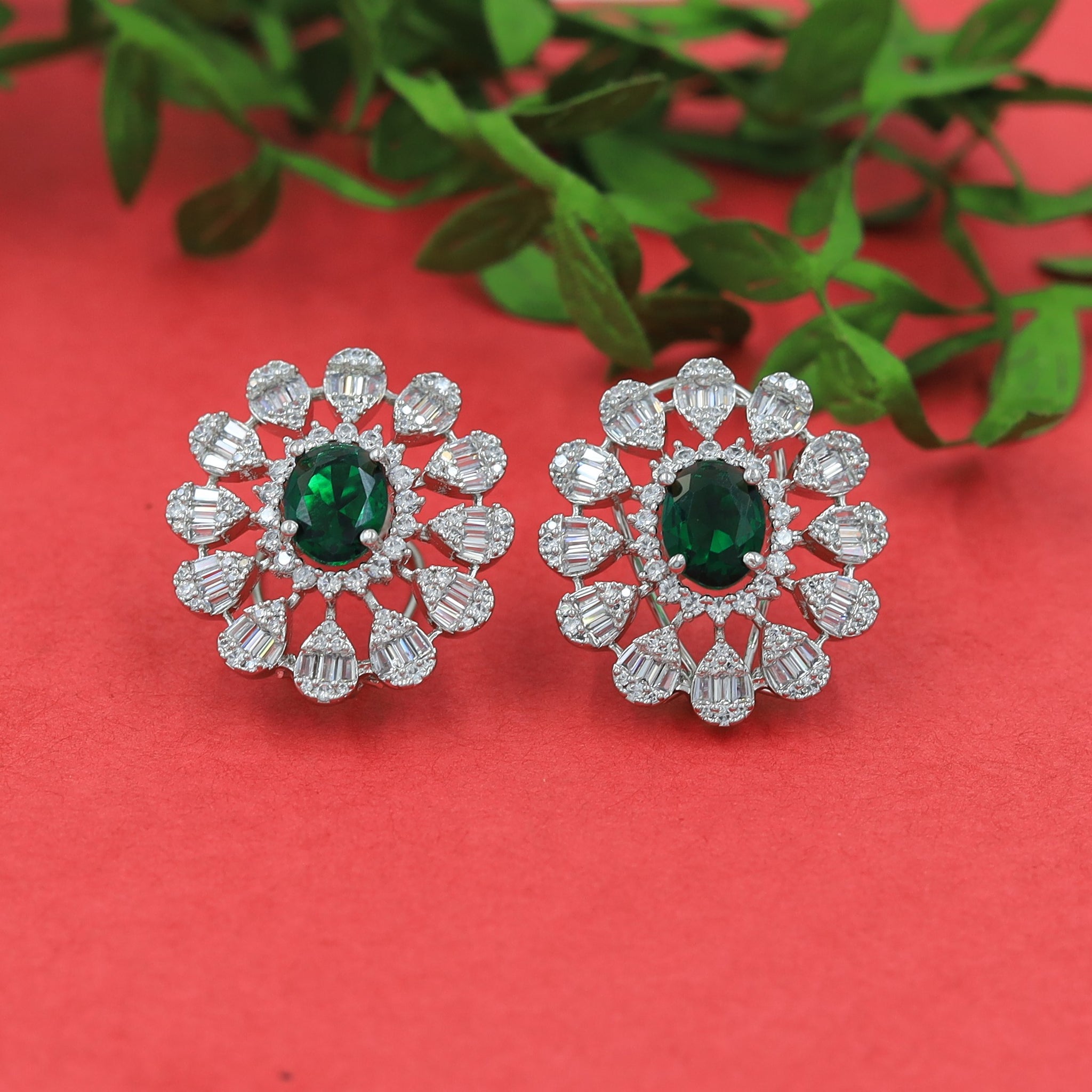 Tops/Studs Zircon/AD Earring 16250-69