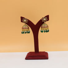 Long Neck Kundan Necklace Set 18975-21