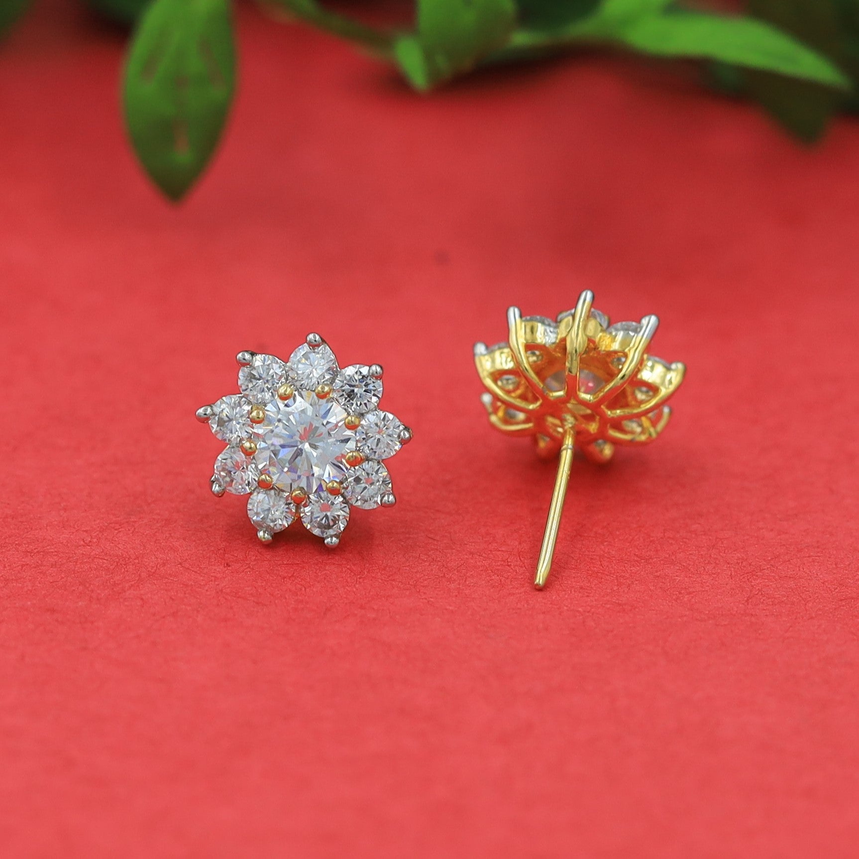 Tops/Studs Zircon/AD Earring 16257-69