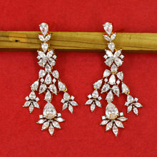 Round Neck Zircon/AD Necklace Set 19537-08