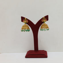 Long Neck Temple Necklace Set 18988-1