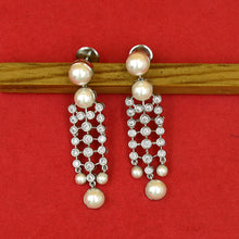 Round Neck Zircon/AD Necklace Set 19344-69