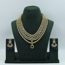 Round Neck Polki Necklace Set 3519-21